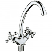 Смеситель для кухни Haiba HB4908 хром