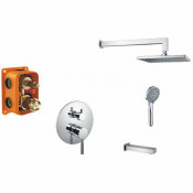 Встраиваемая душевая система Haiba HB81088-3 хром