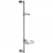 Душевая штанга Haiba HB8009 с мыльницей хром