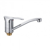 Смеситель для кухни Haiba HB4501-2K хром