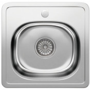 Кухонная мойка Haiba 38 HBD3838 сталь декор