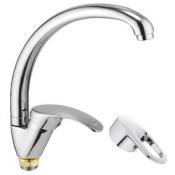 Смеситель для кухни Cron CN4137-2 хром