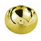 Раковина накладная Armadi Art Neoart 862 39x16 золото