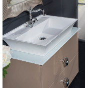 Раковина накладная Armadi Art NeoArt 811-m 67x45 белый матовый