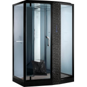 Душевая кабина Orans SR-89102RS с баней правая черный