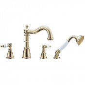 Смеситель на борт ванны Boheme Provanse 394 бронза