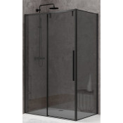 Душевой уголок Black&White Stellar Wind S898 120х80 черный матовый