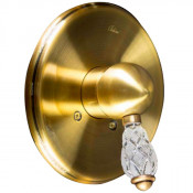 Смеситель для душа Boheme Crystal 305-CRST бронза