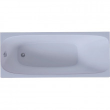 Акриловая ванна Aquatek Альфа ALF150-0000025 150х70 с экраном, с каркасом (вклеенный), со слив-переливом