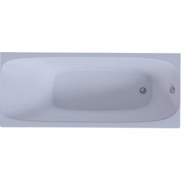 Акриловая ванна Aquatek Альфа ALF150-0000043 150х70 с экраном, с каркасом (разборный), со слив-переливом