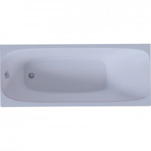 Акриловая ванна Aquatek Альфа ALF170-0000038 170х70 с экраном, с каркасом (вклеенный), со слив-переливом