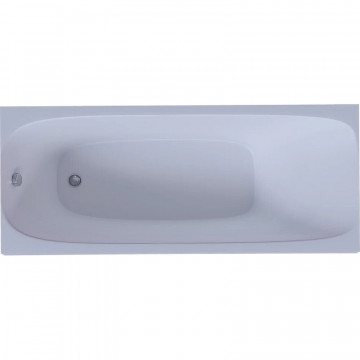 Акриловая ванна Aquatek Альфа ALF170-0000038 170х70 с экраном, с каркасом (вклеенный), со слив-переливом