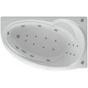 Акриловая ванна Aquatek Бетта BET170-0000009 170х95 правая с гидромассажем и экраном