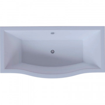 Акриловая ванна Aquatek Гелиос GEL180-0000067 180х90 с экраном, с каркасом (разборный), со слив-переливом