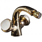 Смеситель для биде Boheme Camelia 296 золото