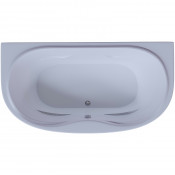 Акриловая ванна Aquatek Мелисса MEL180-0000011 180х95 с экраном, с каркасом (разборный), со слив-переливом