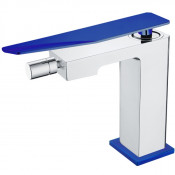 Смеситель для биде Boheme Q 146-CRUV.2 хром/синий