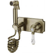 Гигиенический душ Elghansa Terrakotta 15C0686-Bronze (Set-49) со смесителем бронза