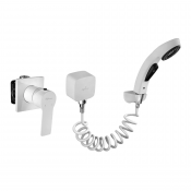 Гигиенический душ Elghansa Berkshire 34Q0743-White (Set-57) со смесителем белый