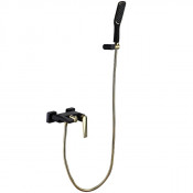 Смеситель для ванны Boheme Venturo 383-B черный/золото