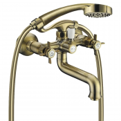 Смеситель для ванны Elghansa Praktic 2312660-Bronze бронза