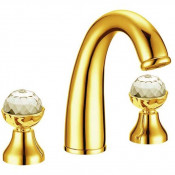 Смеситель для раковины Boheme Imperiale Presente 337 золото