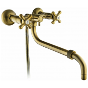 Смеситель для ванны Elghansa Retro 2702554-W33-Bronze бронза