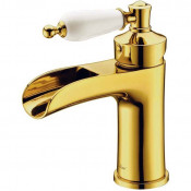 Смеситель для раковины Boheme Vogue 211 золото