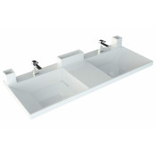 Раковина двойная Andrea Sozvezdie 120 4680028070450 белый