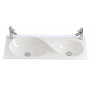 Раковина двойная Andrea Otto 100 4650002680944 белый