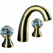 Смеситель для раковины Boheme Flora 317-FL бронза