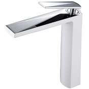 Смеситель для раковины Boheme Venturo 372-W белый/хром