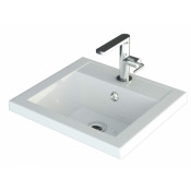 Раковина встраиваемая Andrea Andrea 40 4680028070146 белый