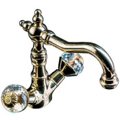 Смеситель для раковины Boheme Flora 292-FL золото