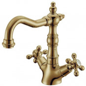 Смеситель для раковины Boheme Medici Presente 312 бронза