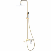 Душевая система Boheme Q 148-GCR.2 золото/хром