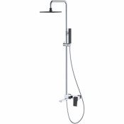 Душевая система Boheme Q 148-CRB.2 хром/черный