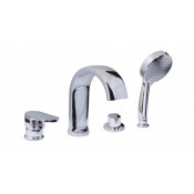 Смеситель на борт ванны Boheme Artistica 491 хром