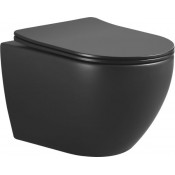 Унитаз подвесной Boheme Nero 961/2 черный матовый