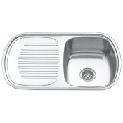 Кухонная мойка Melana MLN-8049 0,6/160 хром