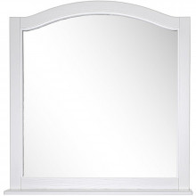 Зеркало ASB-Woodline Модерн 105 11231 белый с патиной/серебро