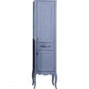 Шкаф-пенал ASB-Woodline Модерн 40 11256 рошфор с белой патиной