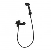 Смеситель для ванны с коротким изливом с аксессуарами Bravat Drop F64898BM-B