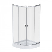 Душевой уголок Am.Pm X-Joy W88E-205-090MT с поддоном 90х90 хром матовый