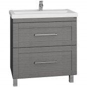 Тумба с раковиной напольная Санта Венера 80 221024 дуб серый