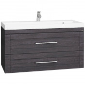 Тумба с раковиной подвесная Санта Венера 100 221022 дуб шале графит