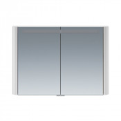 Зеркальный шкаф Am.Pm Sensation M30MCX1001FG 100 с подсветкой серый шелк