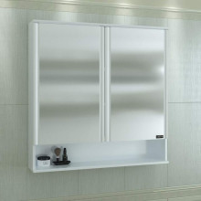Зеркальный шкаф СанТа Вегас 80 700505 с подсветкой белый