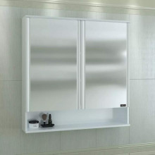 Зеркальный шкаф СанТа Вегас 90 700506 с подсветкой белый