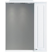 Зеркальный шкаф RedBlu by Damixa Palace One M41MPR0601WG 60 с подсветкой правый белый